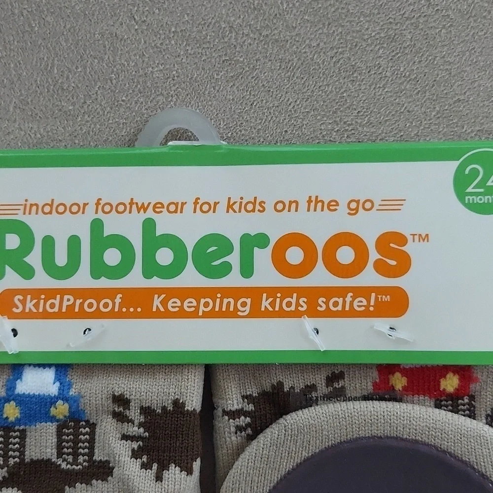Monster truck skid proof socks  - size 24 Month